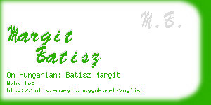 margit batisz business card